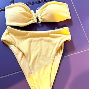 Victorias  Secret High Waisted Strapless Bikini.